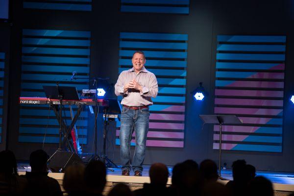 Pastor Mike McGown keeps it funny and engaging