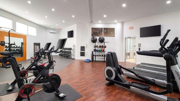 Health club  fitness center  gym