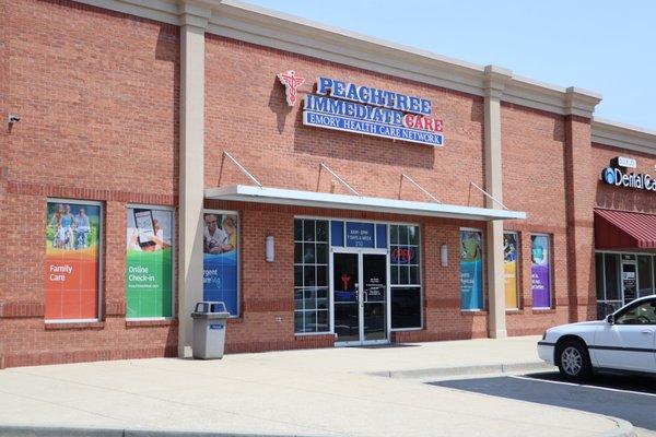 Peachtree Immediate Care - Roswell is open 8am-8pm, 7 days a week.