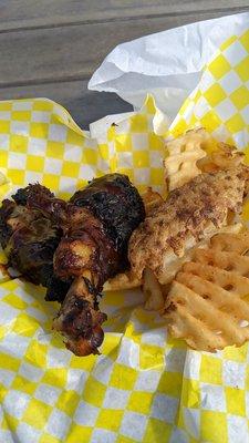 Jerk Chicken Basket