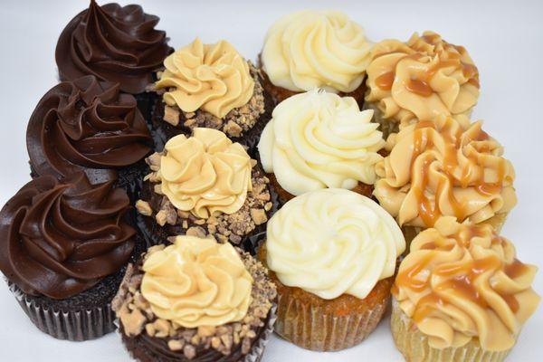 Savvy's Favorites include: Chocolate, Toffee Crunch, Carrot cake and salted caramel