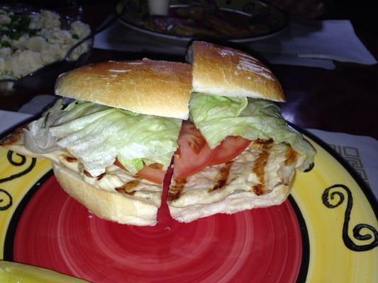 Chicken sandwich