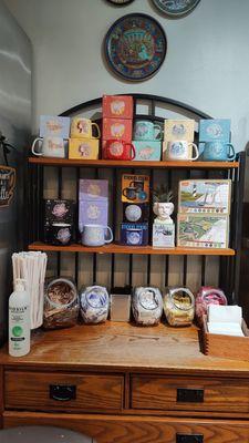 Cups and Items for your teas and coffees