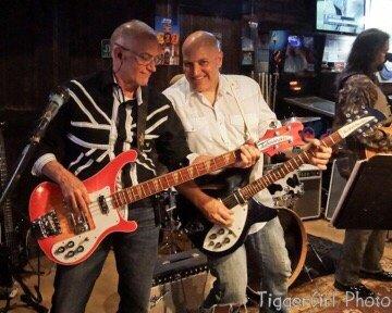 Chris and his Dad having a great time playing together. Why wouldn't you want a local musician setting up your guitar?