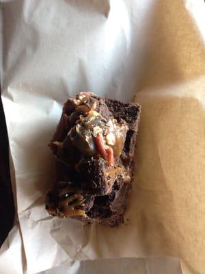 Brownie. Looks decadent and doesn't disappoint