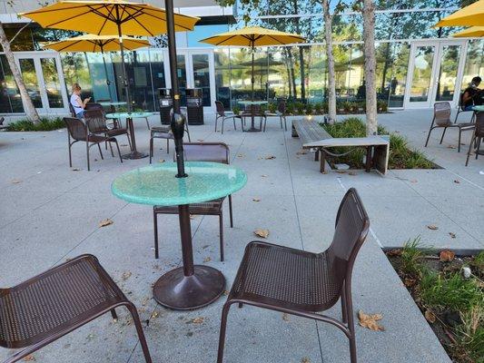 Beautiful outdoor dining area