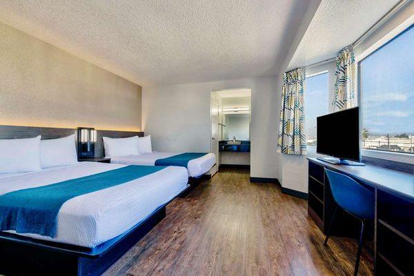 Motel Anaheim CA Fullerton Double Full