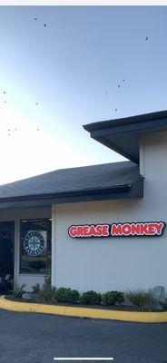 Front of the new Grease Monkey!