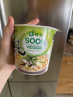 Veggie noodle soup