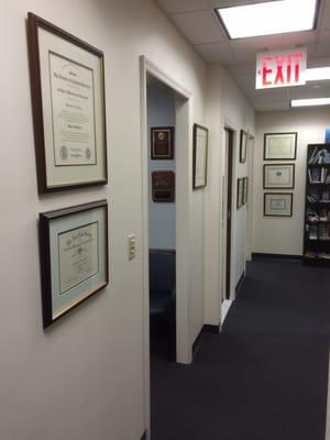 Hall of Columbia University, Mount Sinai and NYU Diplomas