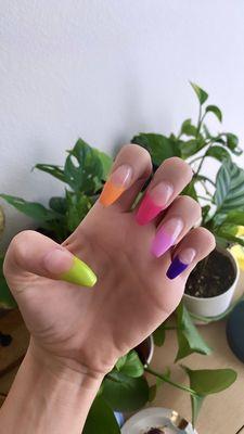 Acrylic gel set