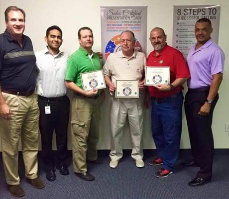 Congrats to our sales team at Alert 360 for completing the Sales Certified training program!