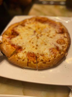 Cheese pizza thick crust