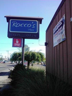 Rocco's Place is a klassy place on S.E. 82nd, not too far south of the Portland-Clackamas County line.