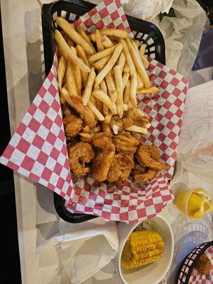 Fried Shrimp basket!  It wasn't as good thud time around.