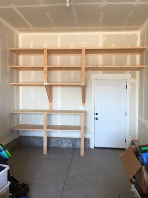 Utilize that garage space for storage!