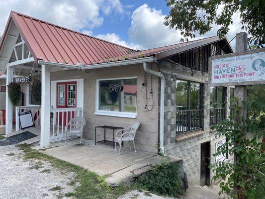 Restaurant front