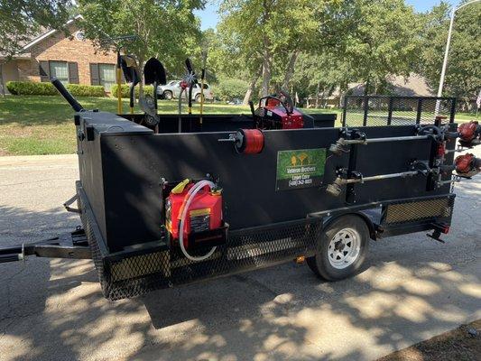 A well sorted work trailer here!