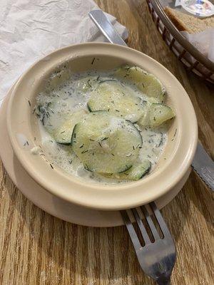 Cucumber salad