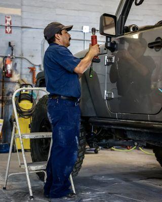 Get back on the road in no time with our fast and reliable collision repair services