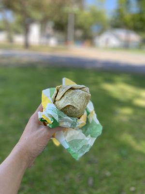 Spinach wrap chicken breast