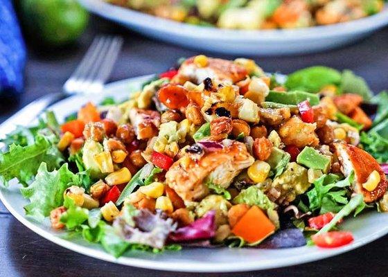 Southwest BBQ Ranch Chicken Salad