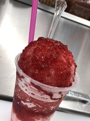 Raspado de Fresa