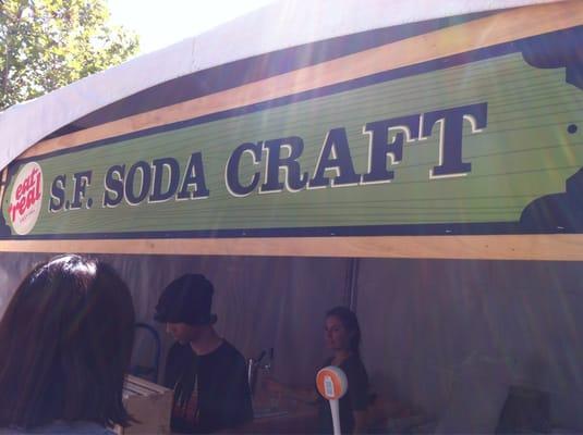 SF Soda Craft at the 2012 Eat Real Festival at Oakland's Jack London Square.