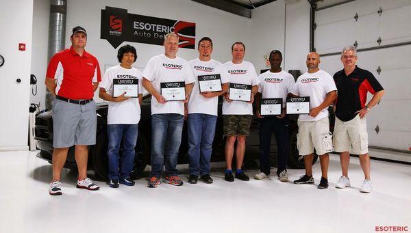 Certified master detailer from Esoteric detail academy