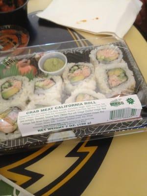 California roll since I'm in California.