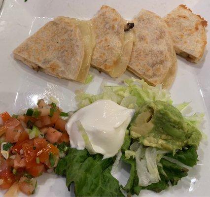 Chicken quesadillas