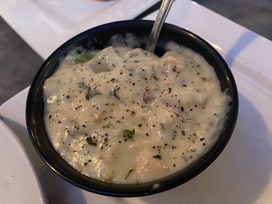 Cup Seafood Chowder Soup