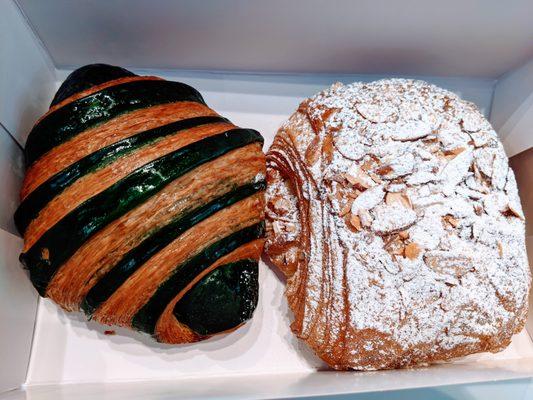 Pistachio and Almond Croissant