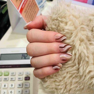 Dip Powder Tips With Gel Color