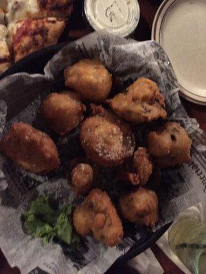 The Deep Fried Mushrooms are huge.