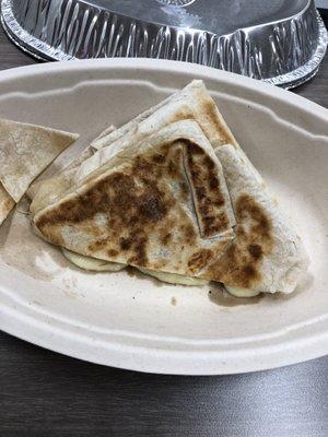 $10 quesadilla