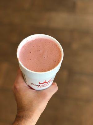 Strawberry shredder with tart cherries