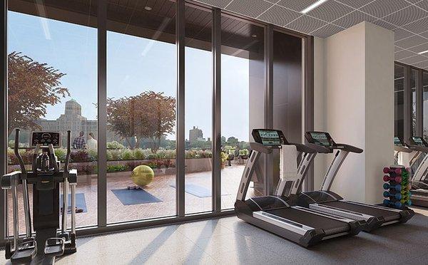 State of the art fitness centers.