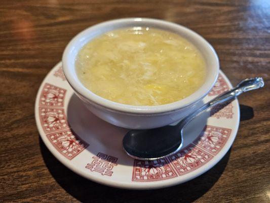 Egg flower soup