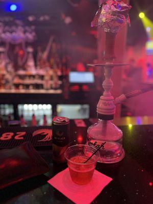 Hookah and cocktail