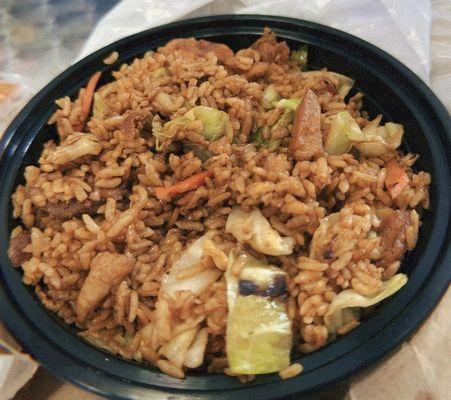 Rambo fried rice with chicken