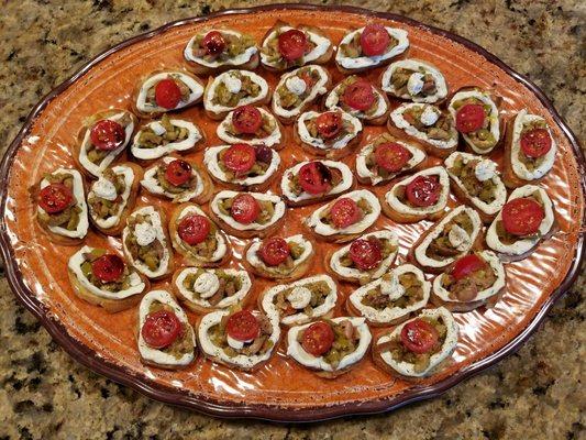 Appetizers from scratch