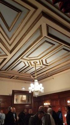 Banquet room ceiling