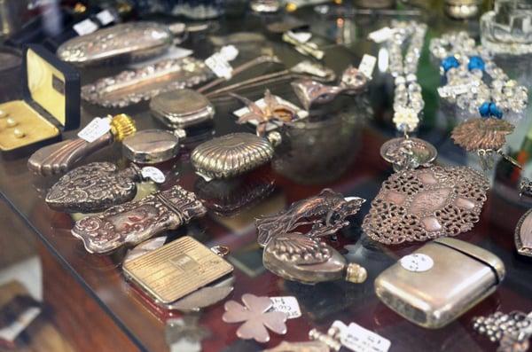 A great selection of antique sterling silver at Serendipity!