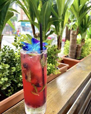 Wild Berry mojito