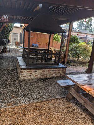 Patio area