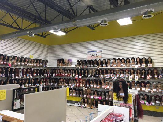 Wig section