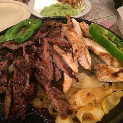 Fajitas for two; combination