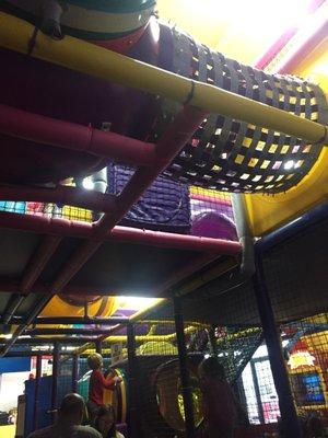 Climbing structure (one section) for kids 10 and under