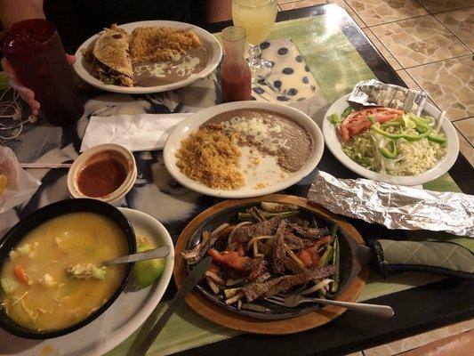 Delicious, fresh authentic Mexican food with excellent margaritas and staff!